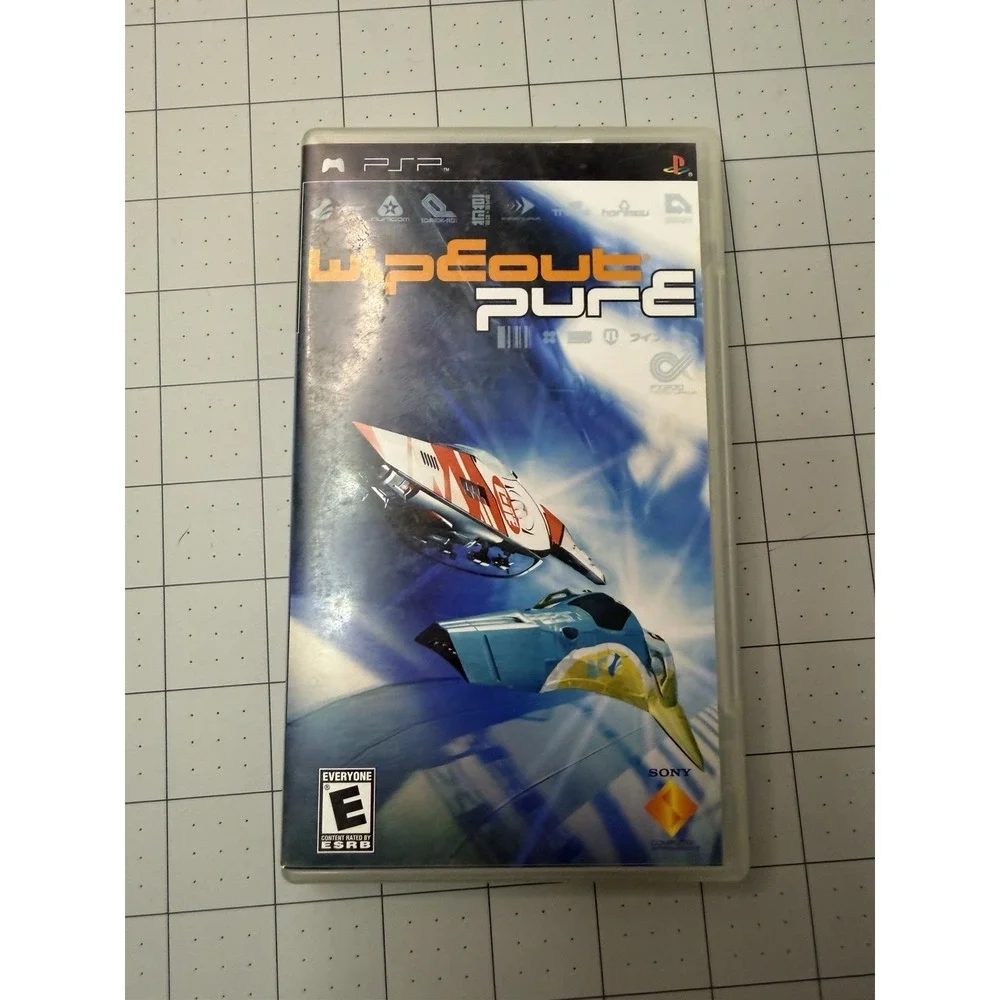 Wipeout Pure Sony PSP CIB Complete with Manual UMD Racing Game Fast Shipping
